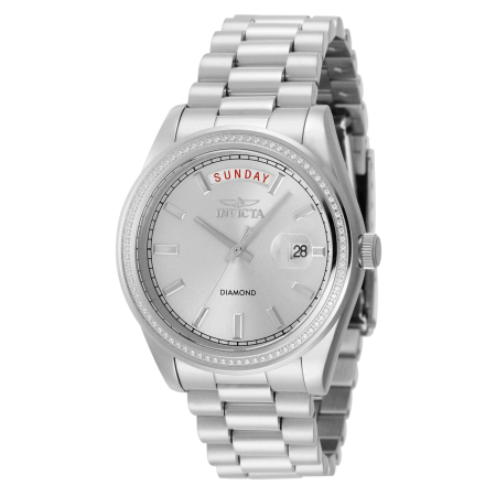 Invicta Elite Diamond 0.30 Carat Diamond Unisex Watch - 38mm, Steel (48763)