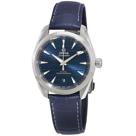 Omega Seamaster Aqua Terra Automatic Chronometer Blue Dial Men's Watch